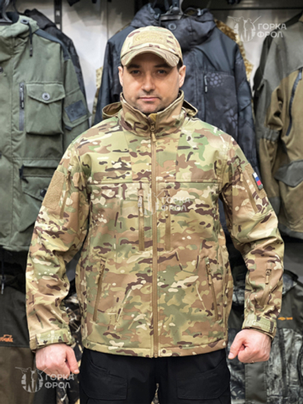 Куртка Gongtex Bolo Softshell, Мультикам