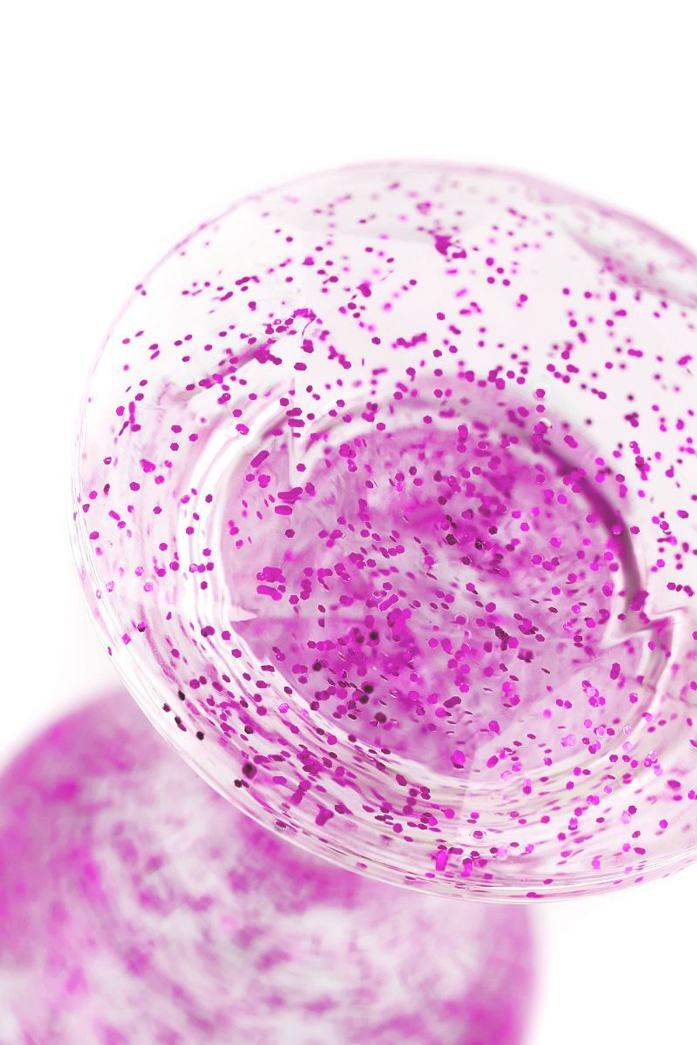 Фиолетовая акриловая анальная втулка - 8 см. (Цвет: фиолетовый)