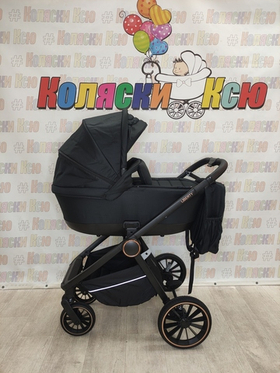 Коляска модульная Farfello Liberty 3в1 Black magic