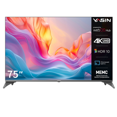 Телевизор Yasin 75M8G 4K UHD WebOS TV