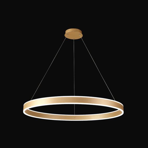 Подвесная люстра Crystal Lux MUCHOS SP88W LED D1000 GOLD
