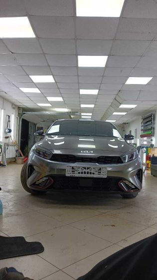 Пленка PET металлик серебро темное глянцевая Liquid Silver Carbins