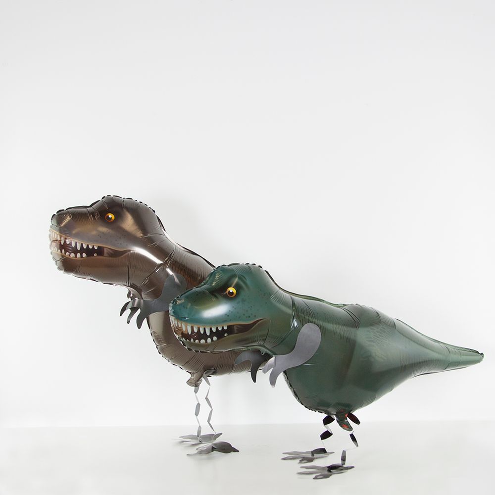 Шар (39''/99 см) Ходячая Фигура, Динозавр Тираннозавр