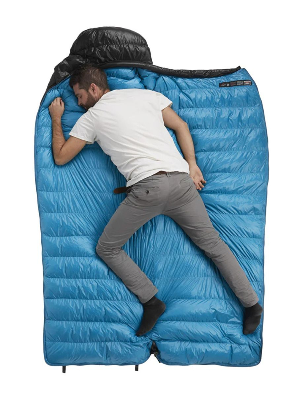 Спальный мешок Naturehike Cicada Wing CW700 CNK2450WS048 утиный пух черный L, 6927595788134