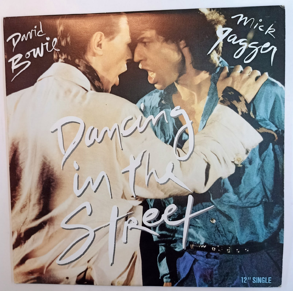 David Bowie And Mick Jagger Dancing In The Street