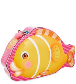 BX- 77/2 Металлическая копилка «Рыба»