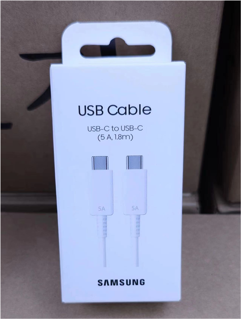 Samsung Original Cable USB-C to USB-C 5A 1.8m