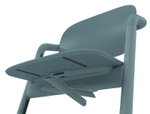 Стульчик для кормления Cybex Lemo 4 в 1 с мягкими чехлами Comfort Inlay Stone Blue/Stunning Black