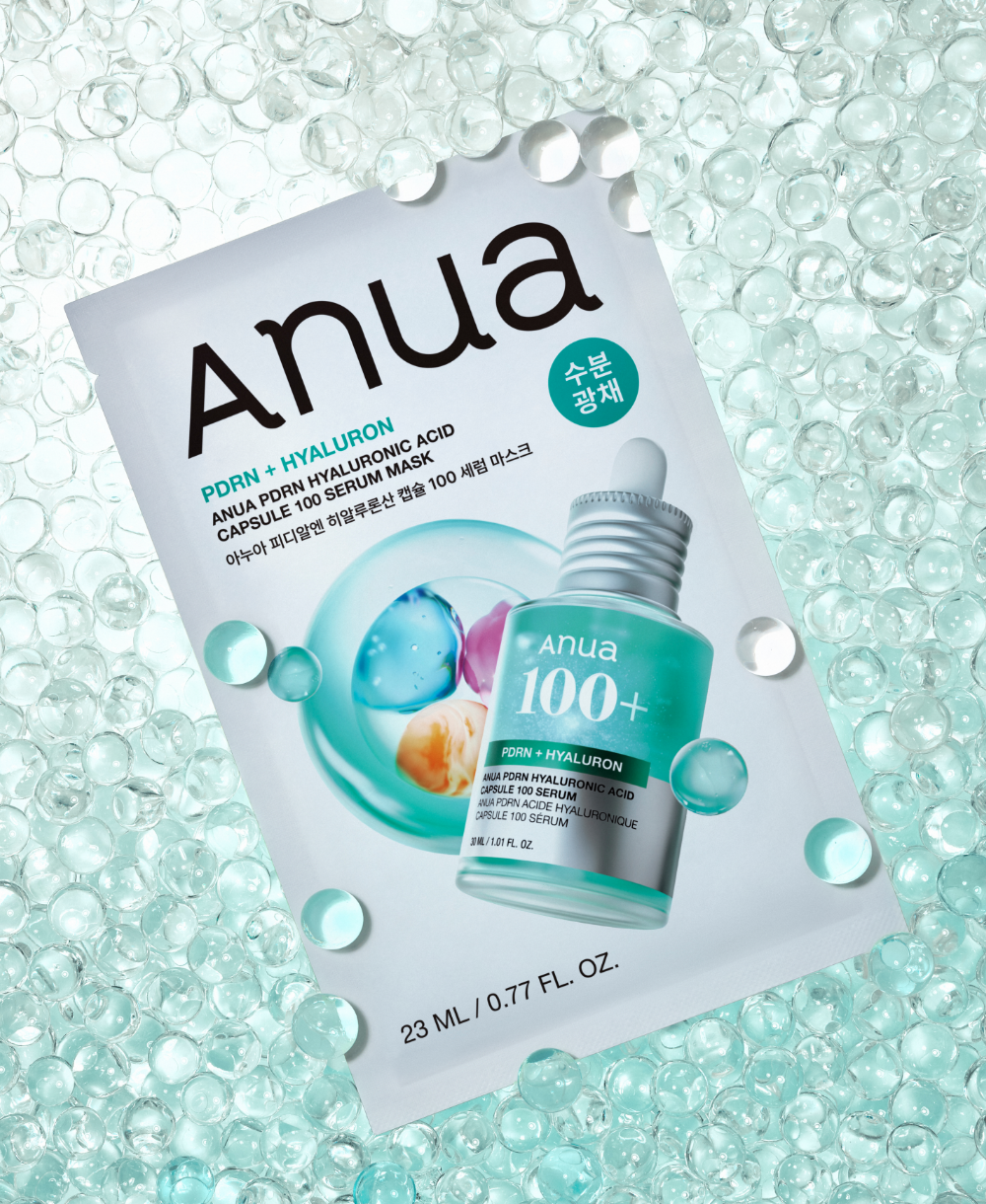 Anua Увлажняющая тканевая маска с ПДРН и гиалуроновой кислотой PDRN Hyaluronic Acid Capsule 100 Serum Mask 23 мл
