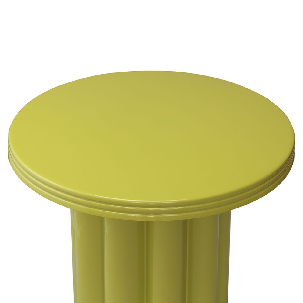 Столик приставной Vivlend, Ø43 см, лайм
