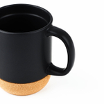 Кружка керамическая с пробковым дном «Настоящий мужик», 400 мл