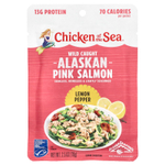 Chicken of the Sea, Аляскинская горбуша из дикого улова, лимонный перец, 70 г (2,5 унции)