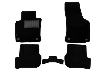 Коврики в салон Klever Premium SKODA Octavia 2008-2012, сед., 5 шт.(текстиль)