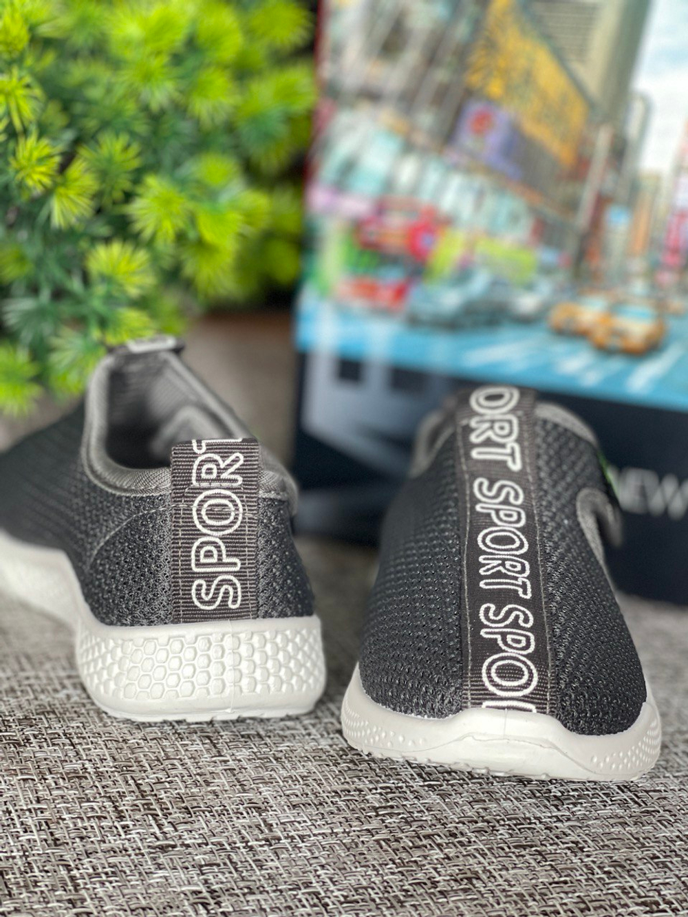 Слипоны на липучке