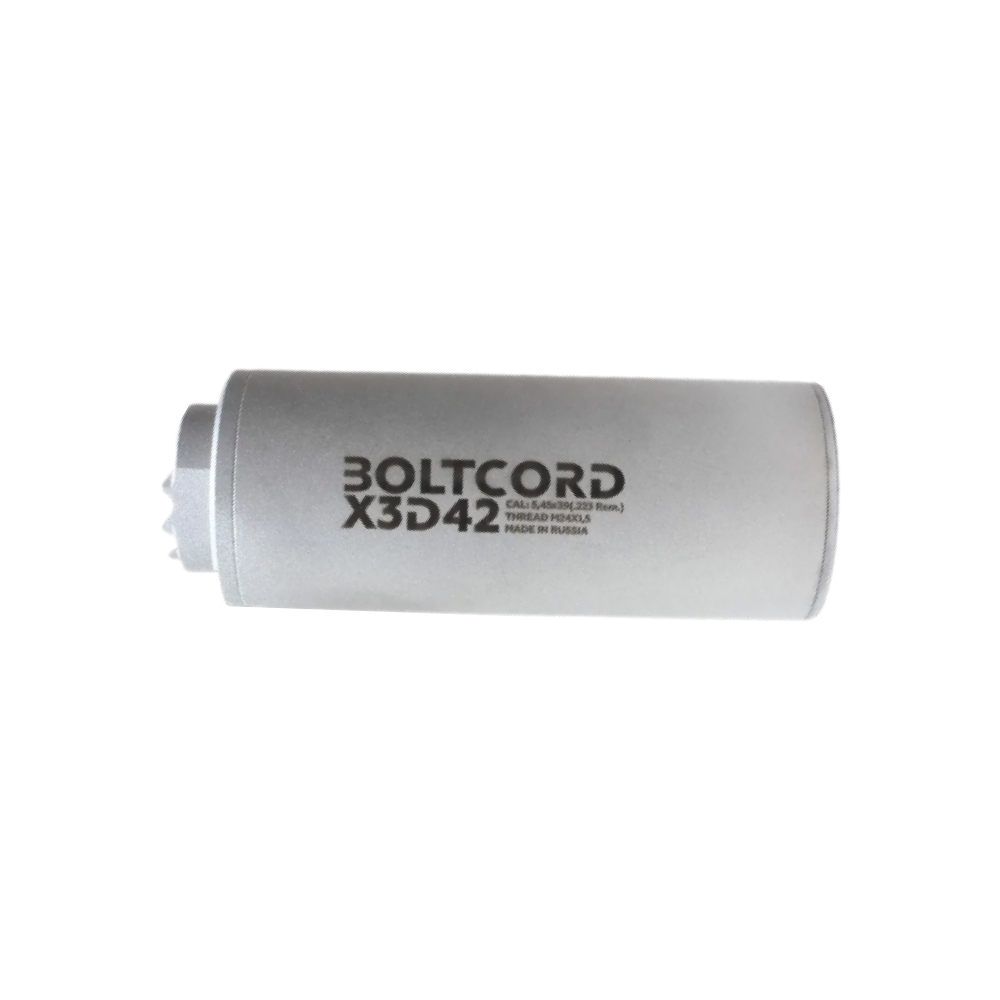 Газоразгруженный ДТКП закрытого типа BoltCord D42 X4 на АК-74, АК-74М, АК-101, АК-102, АК-105, АК-200, АК-201, АК-202, АК-205 (5,45x39, .223Rem, M24x1,5 правая)