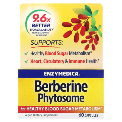 Enzymedica Berberine Phytosome 60 capsules , Берберин