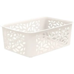 Корзина Leaves 2,3л 222х81мм (молочный)