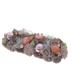 GAEM Подсвечник, L31 W14 H8 см