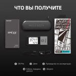 MILESEEY D9 Pro Лазерный Дальномер 100 м, Сенсорный IPS-Экран 2.4", Синхронизация с Приложением, Двусторонний Лазер, P2P, Живое Отображение Угла, Профессиональный Инструмент