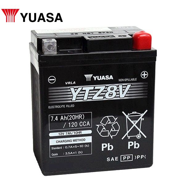 Аккумулятор YUASA YTZ8V для мотоциклов