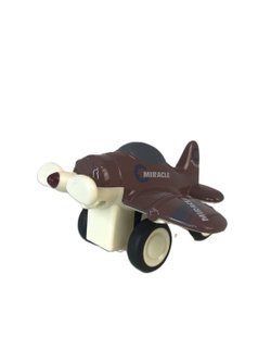 Игрушка Самолет цвет коричневый (0783-264-1)
