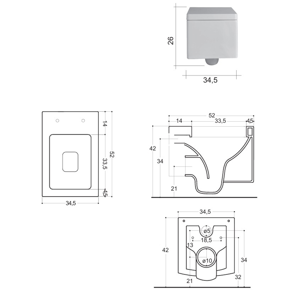 Сиденье Nic Desig Cool цвет белый