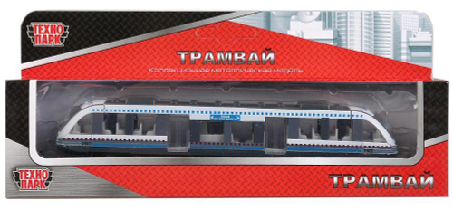 ТРАМВАЙ 16,5 см, белый