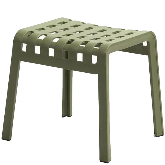 Пластиковый зеленый табурет Poggio | Nardi | Италия