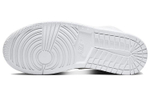 Кроссовки Jordan Air Jordan 1 Mid Triple White (Женская размерная сетка)