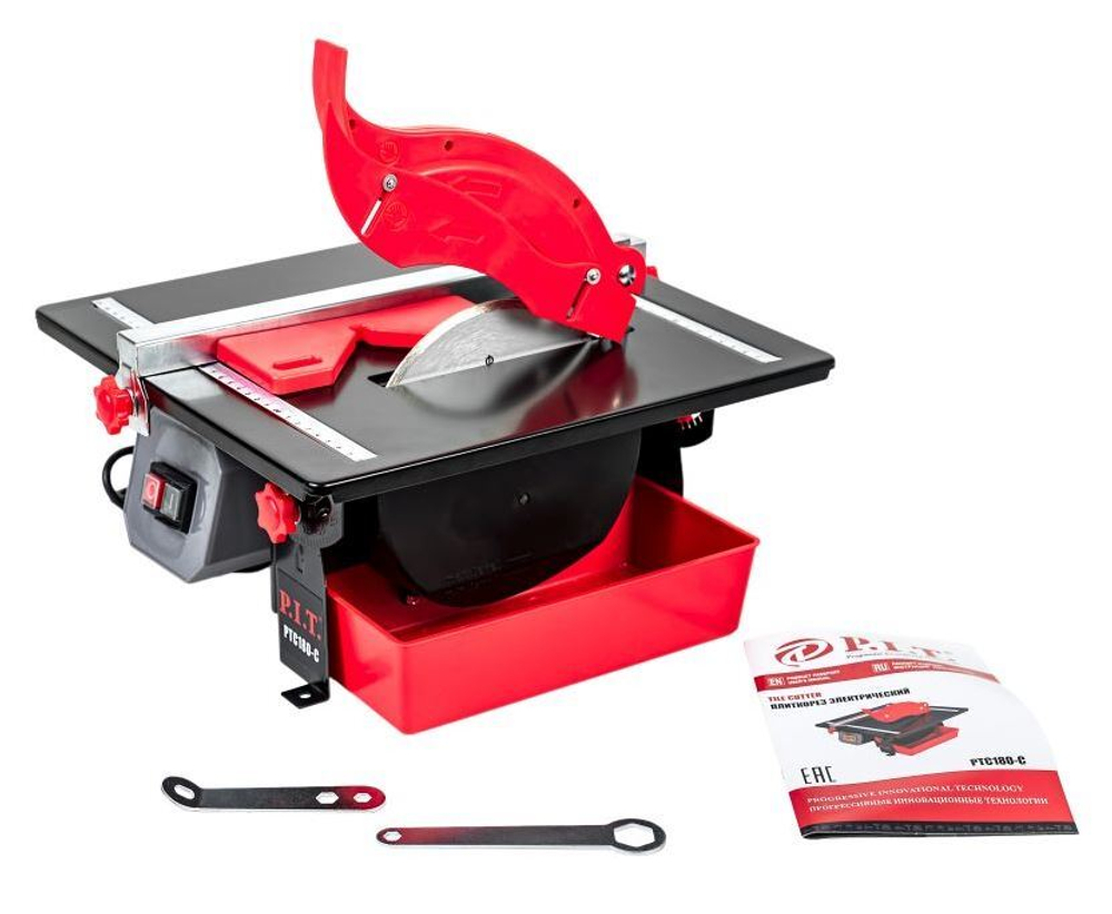 Плиткорез PTC180-C МАСТЕР (650Вт, 180*22,2*22, 2950об/мин  глубина пропила 23/35мм)