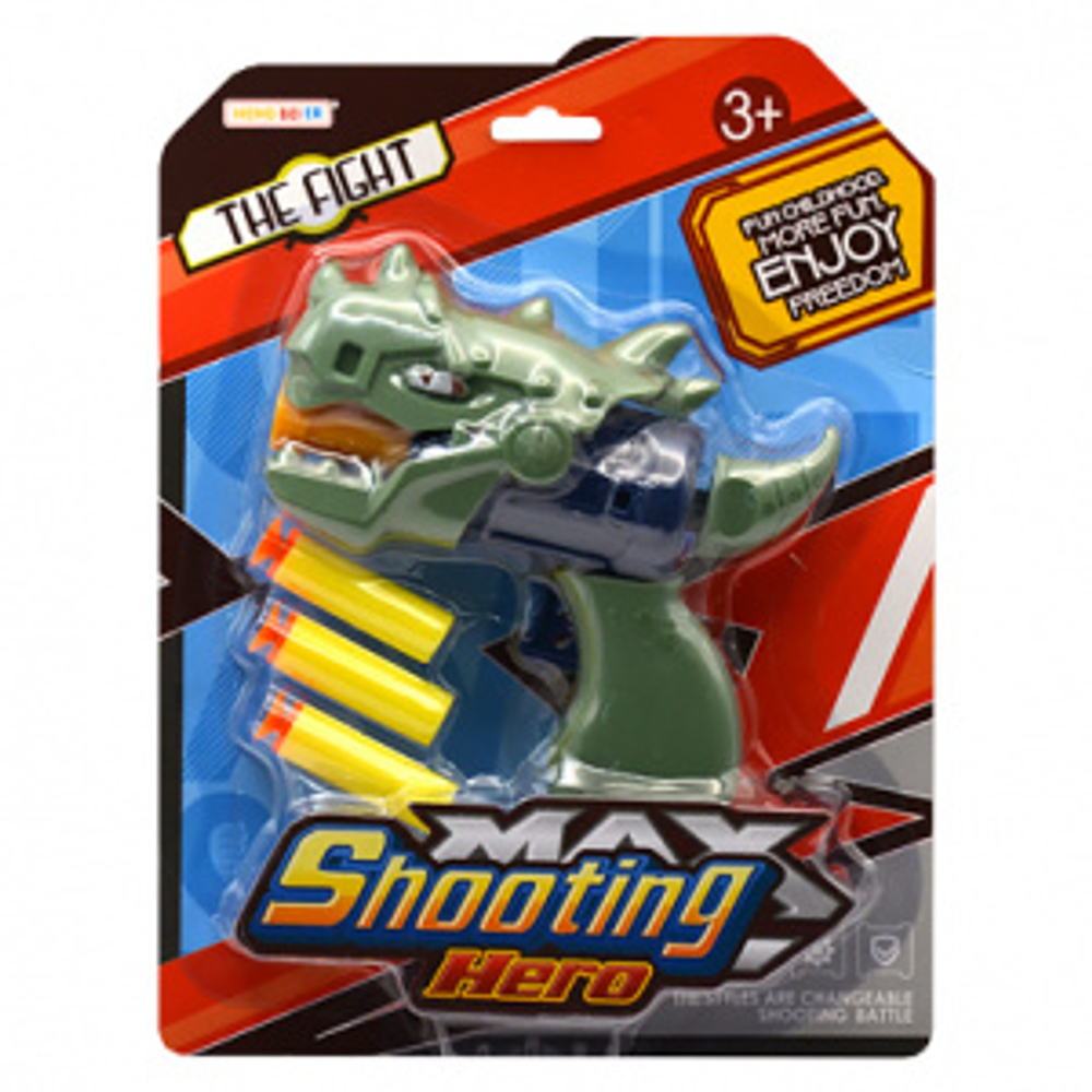 Бластер ДИНО SHOOTING блистер