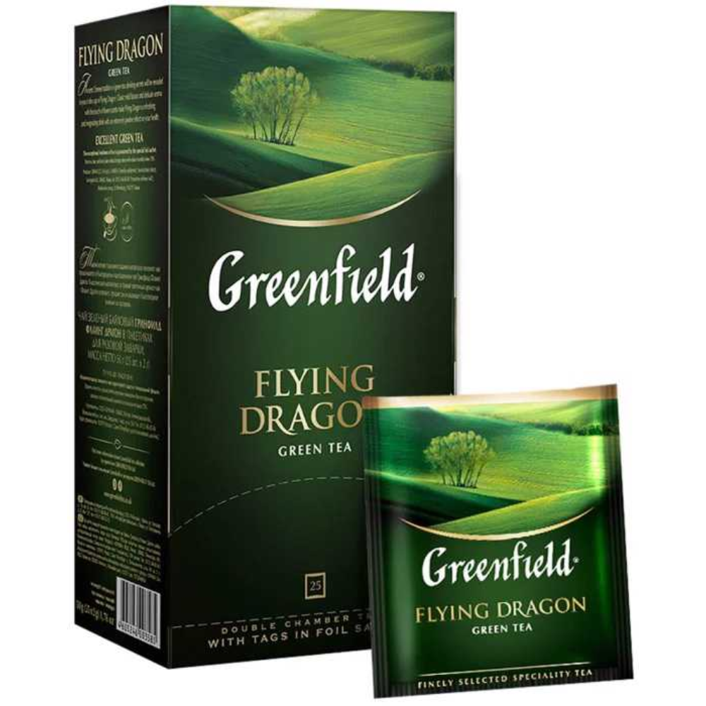 Чай зеленый Greenfield Flying Dragon 25 пакетов