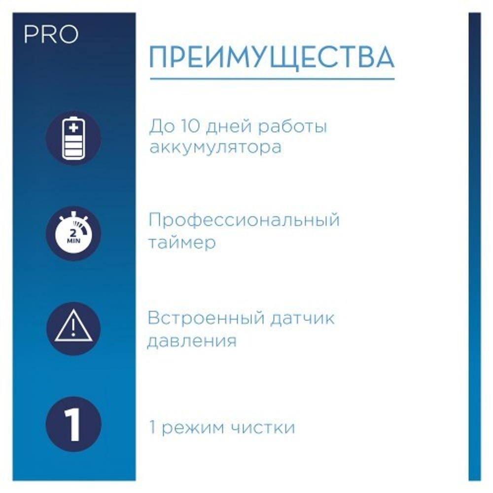 Электрическая зубная щетка Oral-B Pro 500 Sensitive Clean D16.513.1U