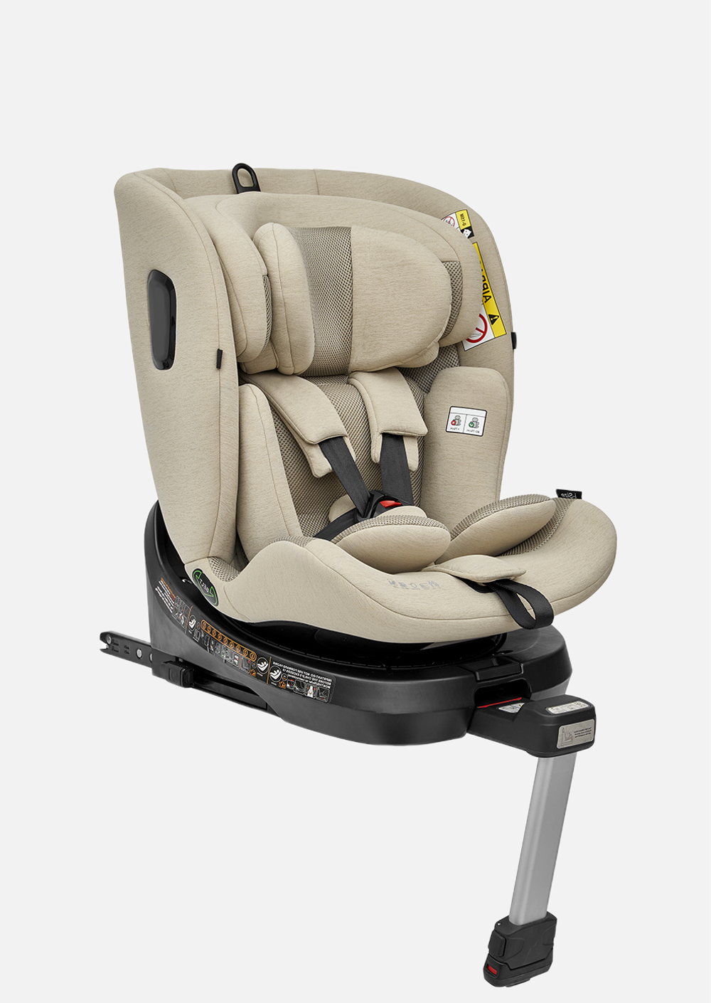 Peppy Автокресло UNOfix beige бежевый 0-36