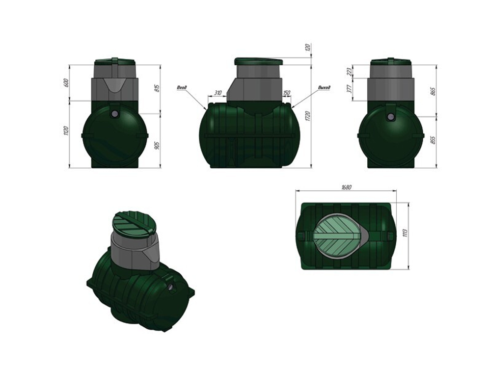 Септик Rostok Дачный