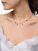 Колье "Rainbow glow" Gold