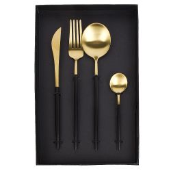 Набор столовых приборов 4 предмета (подарочная упаковка)