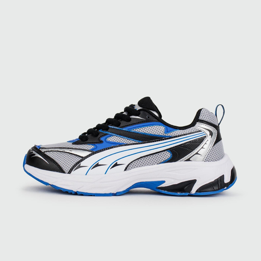 Кроссовки Puma Morphic Retro Grey White Blue