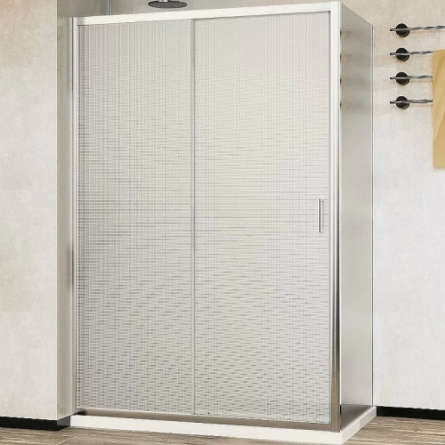 Душевой уголок Vincea City VSR-5CT9012MT 120x90 стекло текстурное/профиль хром
