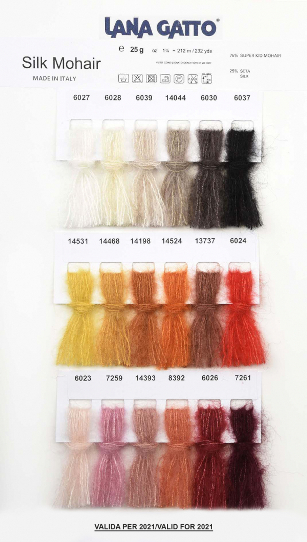 SILK MOHAIR 07260 Ciclamino