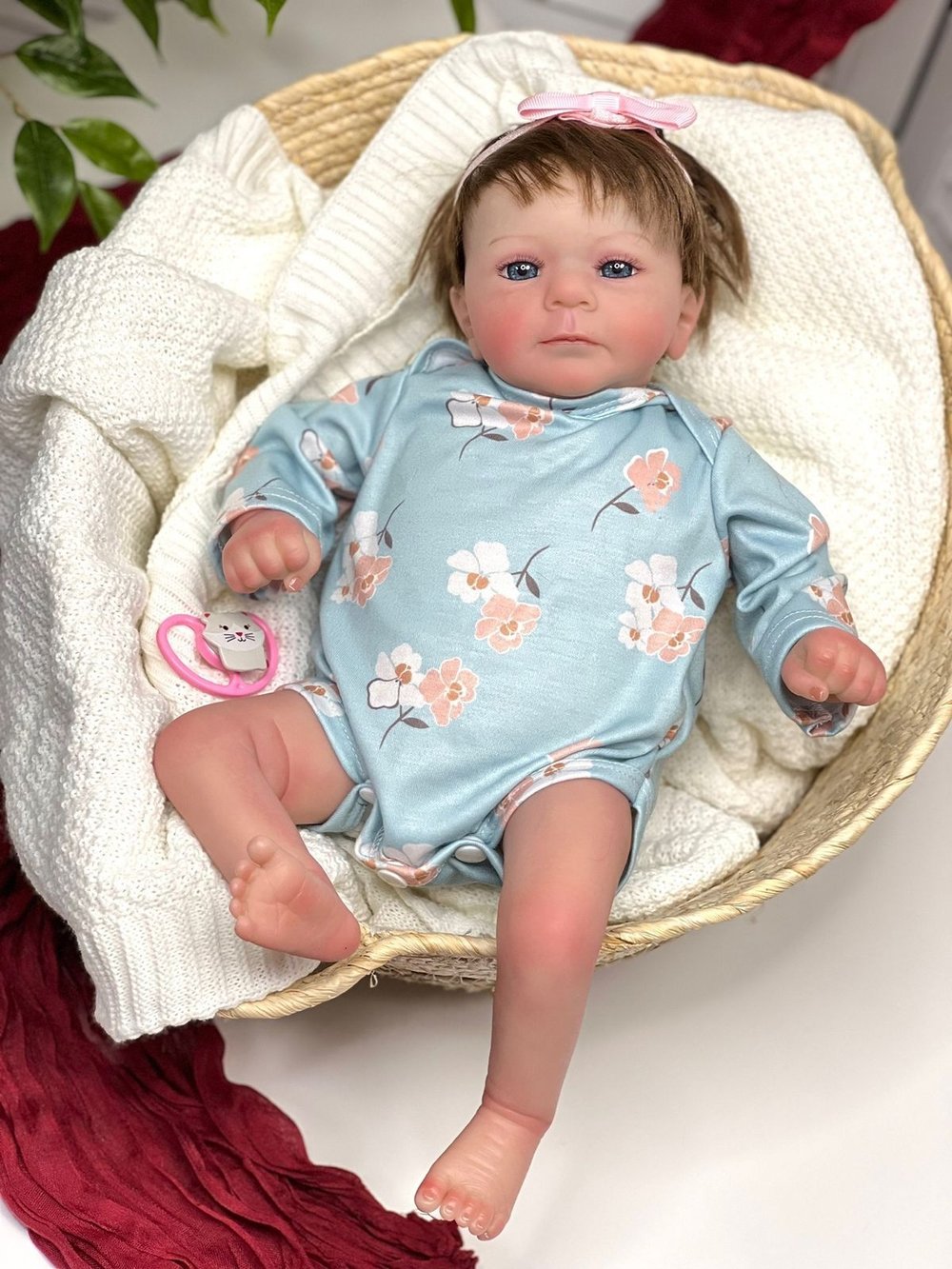 Кукла Реборн мягконабивная 48см в пакете (FA-854)