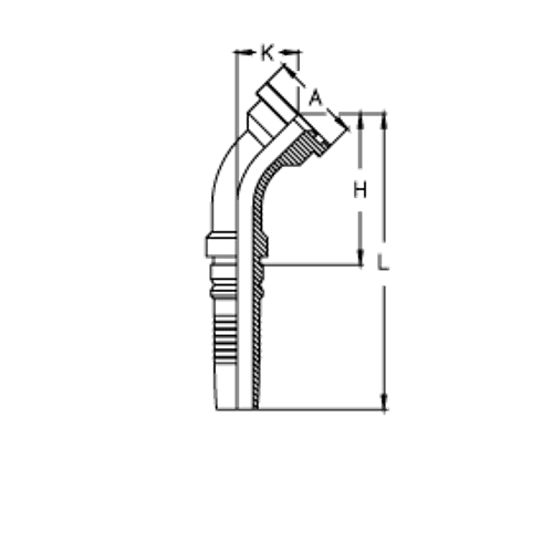 Фитинг DN 32 SFL 1.1/2 60.3 (45) Interlock