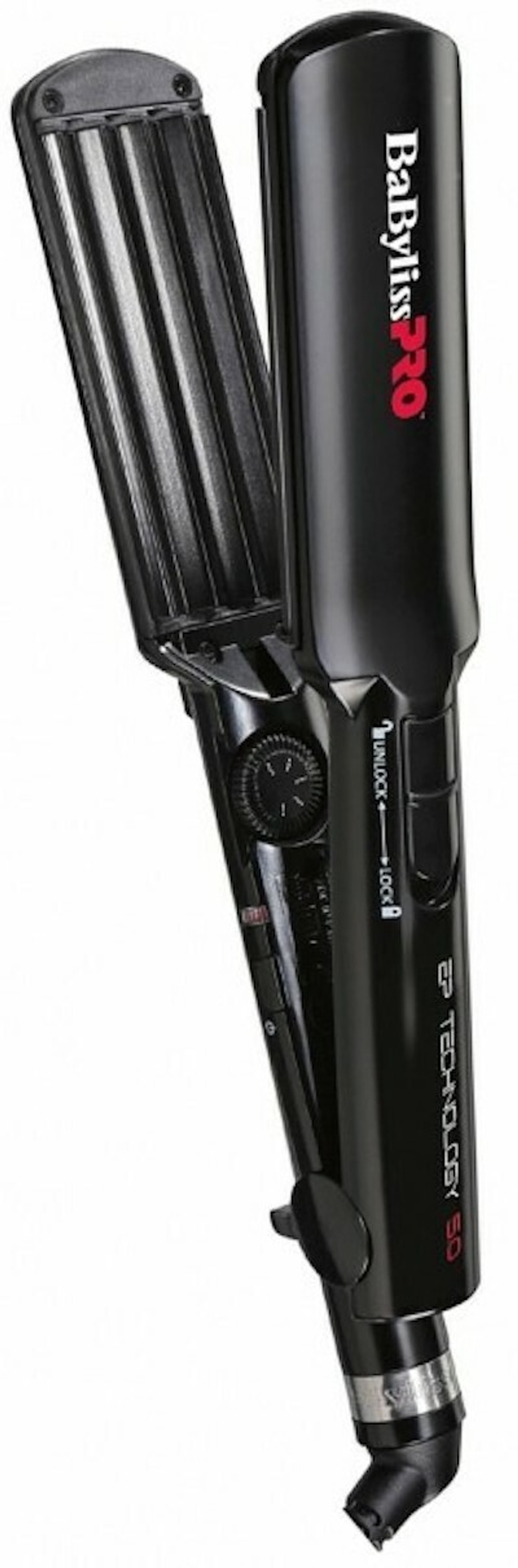 Щипцы-гофре BaByliss Pro широкие с покрытием EP Technology 5.0, 38 мм