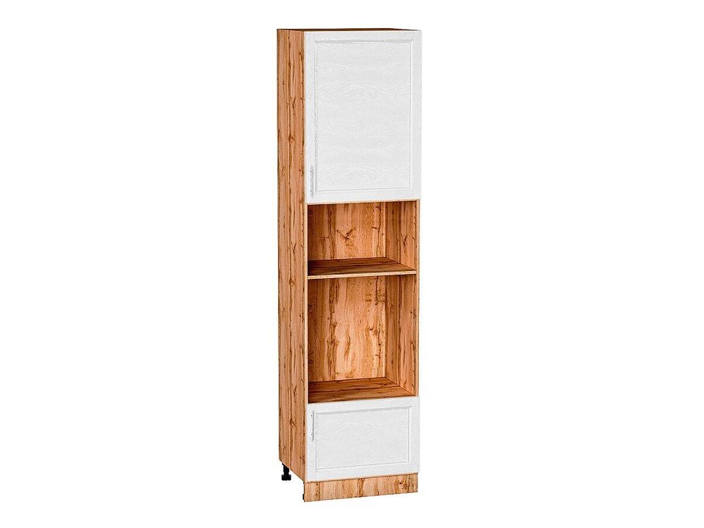 Шкаф пенал с 1-ой дверцей и ящиком под технику Сканди