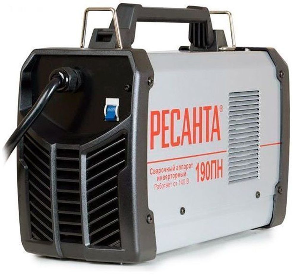 Сварочный аппарат инверторный РЕСАНТА САИ 190 ПН 140-240Вт.