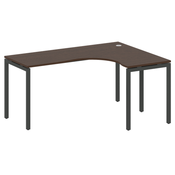 Метал Систем Куатро Стол криволинейный правый на П-образном м/к 40БП.СА-4 (R)