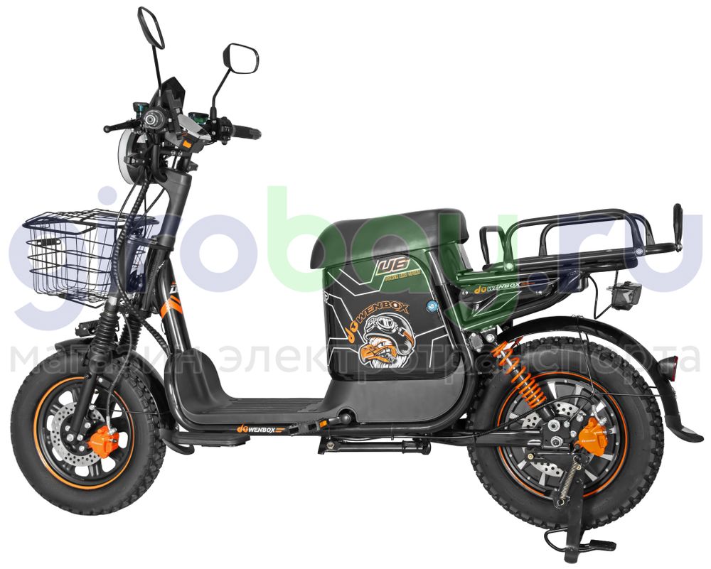 Электровелосипед WENBOX U6 1200W (60V/45Ah) фото №9