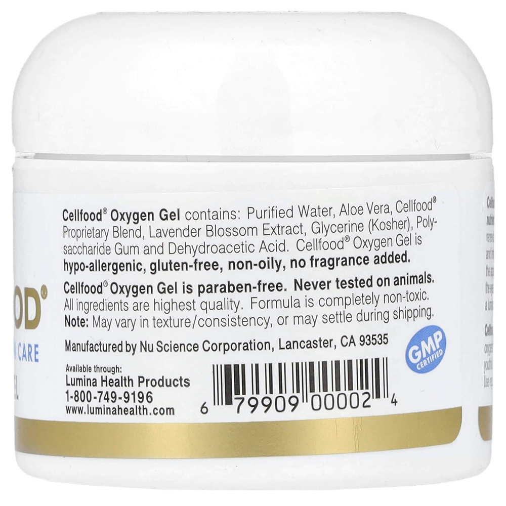 Cellfood, Кислородный гель, 59 мл (2 жидк. Унции)