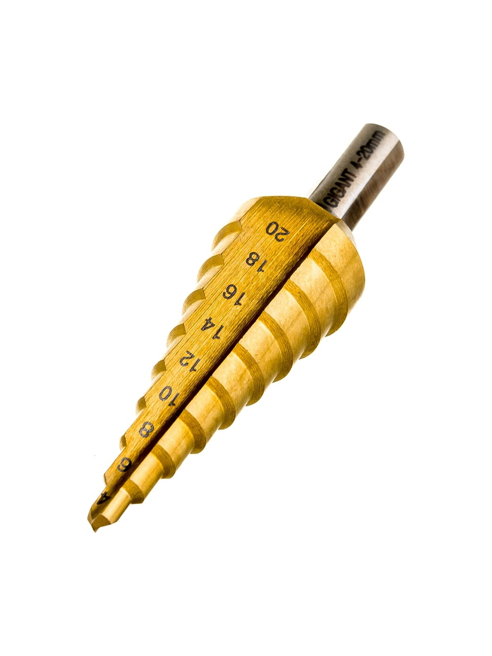 Сверло ступенчатое (4-20 мм; шаг 2 мм) Gigant GSD 11052