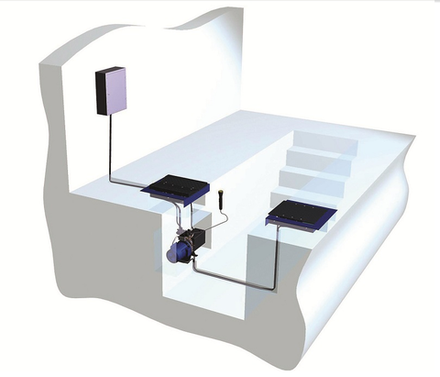 ДЛ003Е люфт-детектор, нагрузка на ось автомобиля до 3 т.